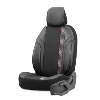 Auto Sitzbezug Set Universal Vorne und Hinten Komfortabel Komplett Set